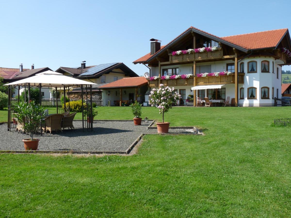 Gästehaus Zur Schmiede Wertach Exterior foto
